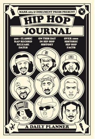 Cover image for 9789188369444 - Hip Hop Journal: A Daily Planner