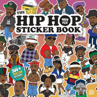 Cover image for 9789189944084 - The Hip Hop Sticker Book