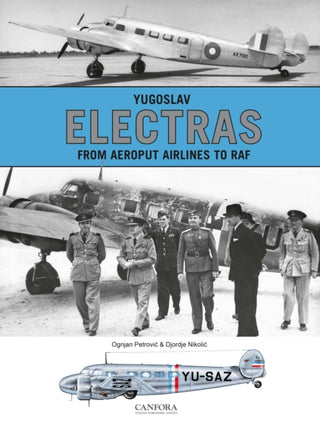 Cover image for 9789198477689 - Yugoslav Electras - From Aeroput Airlines to RAF