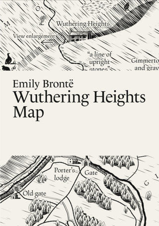 Supplemental image for 9789198945638 - Emily Bronte, Wuthering Heights Map