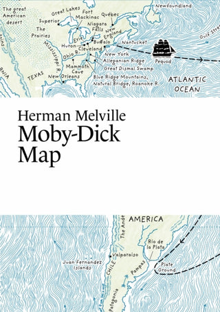 Cover image for 9789198945676 - Herman Melville, Moby-Dick Map