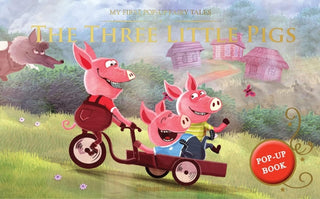 Cover image for 9789354400124 - My First Pop-Up Fairy Tales - Three Little Pigs