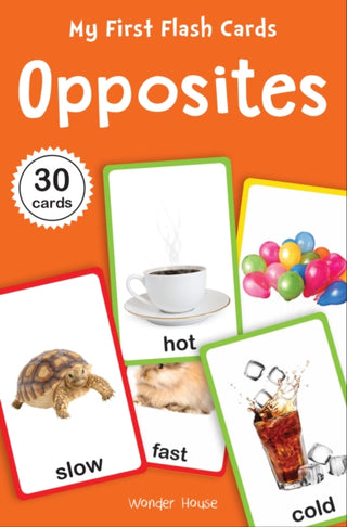 Cover image for 9789354402760 - My First Flash Cards Opposites : 55 Early Learning For Kids