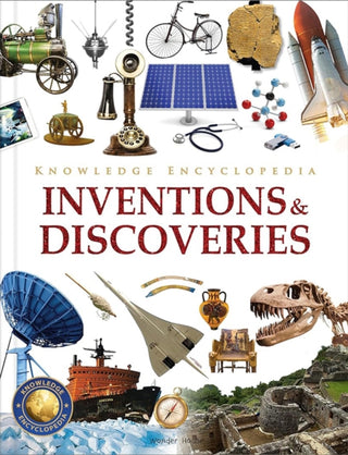 Cover image for 9789354404191 - Knowledge Encyclopedia - Inventions and Discoveries