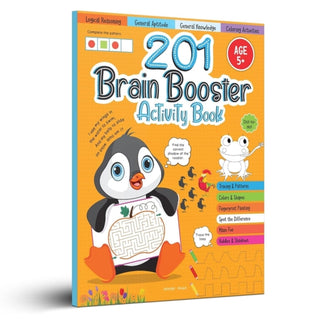 Cover image for 9789354404603 - 201 BRAIN BOOSTER ACTIVITY BOOK