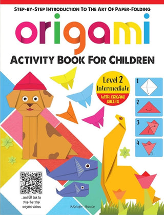 Cover image for 9789354404849 - Step-by-Step Introduction To The Art of Paper Folding - Origami Activity Book for Children