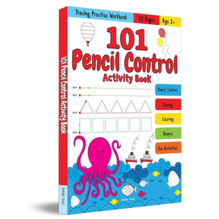 Cover image for 9789354405112 - 101 Pencil Control Activity Book