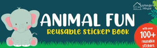 Supplemental image for 9789354405389 - Animal Fun Reusable Sticker Book for Children