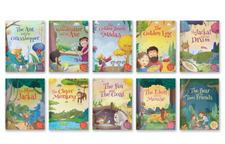 Cover image for 9789354409769 - Illustrated Moral Stories (Collection of 10 Books)