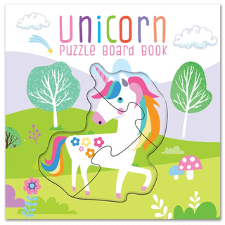 Cover image for 9789355414083 - Unicorn Puzzle Book: Board Book With Jigsaw Puzzles For Kids