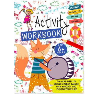 Cover image for 9789355414878 - The Ultimate Activty Workbook: Fun, Interactive And Brain Boosting Activities For Kids 6+ Years