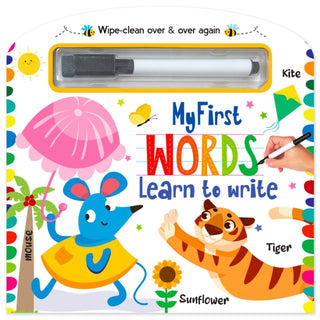 Cover image for 9789355415202 - My First Words - Learn To Write