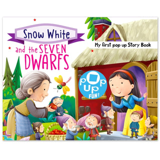 Cover image for 9789355415424 - Pop Up Fun! My First Pop Up Story Book: Snow White And The Sevenn Dwarfs - Pop Up Stories For Kids