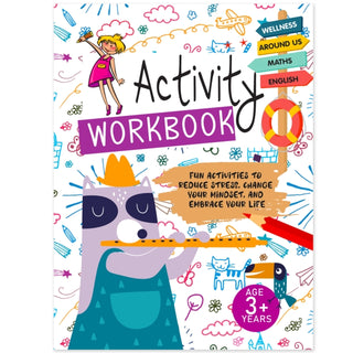 Cover image for 9789355415561 - The Ultimate Activty Workbook: Fun, Interactive And Brain Boosting Activities For Kids 3+ Years