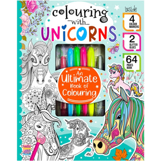 Cover image for 9789355416131 - Colouring With Unicorn