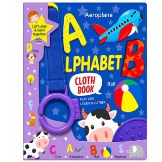 Cover image for 9789355416278 - Fun With Alphabets - Cloth Book For Early Learning And Interactive Education