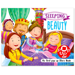 Cover image for 9789355416483 - Pop Up Fun! My First Pop Up Story Book: Sleeping Beauty - Pop Up Stories For Kids
