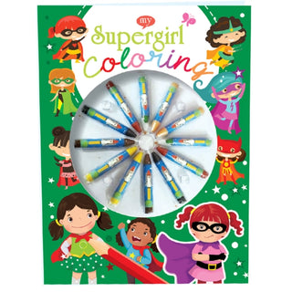 Cover image for 9789355416506 - Hellofriend Books Little Colouring Princess, Colouring Kit For Children.