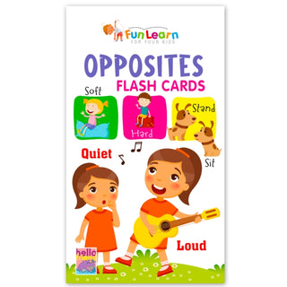 Cover image for 9789355416650 - Opposites 30 Flash Cards Box