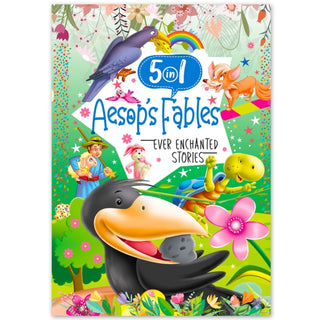 Cover image for 9789355417053 - Ever Enchanted Stories: 5 In 1 Aesop'S Fables - A Captivating Compilation Of Timeless Fables (Book 2)