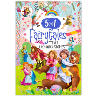 Cover image for 9789355419491 - Ever Enchanted Stories: 5 In 1 Fairytales - A Captivating Compilation Of Timeless Tales (Book 2)