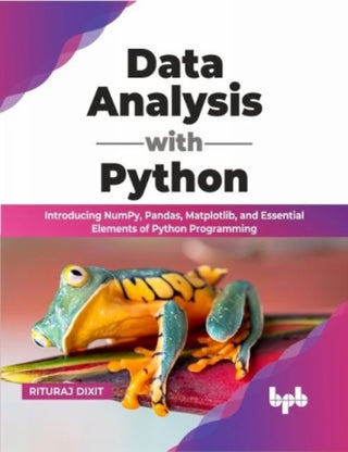 Cover image for 9789355510655 - Data Analysis with Python