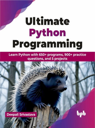 Supplemental image for 9789355516558 - Ultimate Python Programming