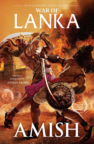Cover image for 9789356295094 - War Of Lanka (Ram Chandra Series Book 4)