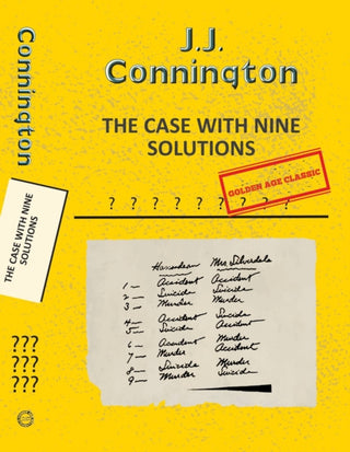 Cover image for 9789357310277 - The Case With Nine Solutions