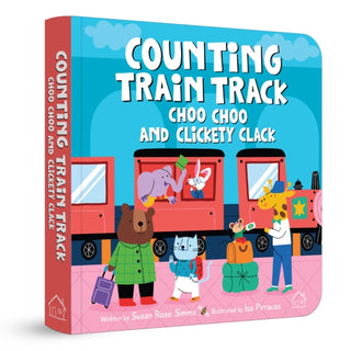 Cover image for 9789358565362 - Counting Train Track Choo Choo and Clickety Clack