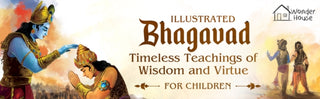 Supplemental image for 9789358566116 - Illustrated Bhagavad Gita for Children-Timeless Teachings of Wisdom and Virtue- Shubha Vilas