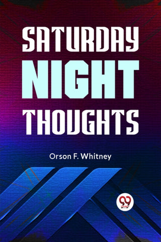 Cover image for 9789359329666 - Saturday Night Thoughts