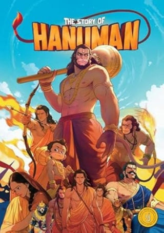 Cover image for 9789360452261 - The Story of Hanuman