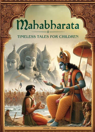 Cover image for 9789362146168 - Illustrated Mahabharata For Children (Deluxe)