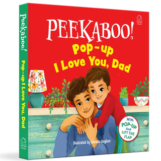 Cover image for 9789362147547 - Pee-ka-boo! Pop-up: I Love you Daddy  (Pop-up and Lift the Flap )