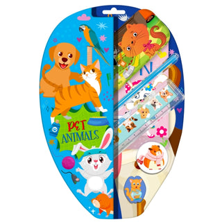 Cover image for 9789365151428 - Pet Animals Stationery Set