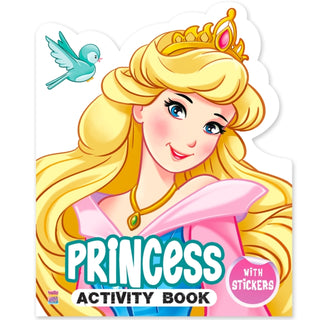 Cover image for 9789365152173 - My First Princess Sticker Activity Book For Kids, Childern And Toddlers – Fun Activity With Coloring – Ages 3+ Years