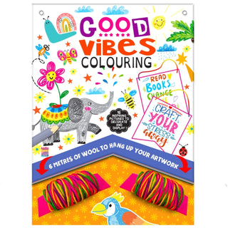Cover image for 9789365155280 - Good Vibes Colouring Book