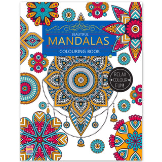 Cover image for 9789365155341 - Beautiful Mandalas Colouring Book