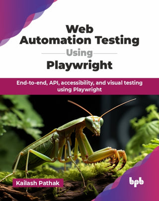 Cover image for 9789365898002 - Web Automation Testing Using Playwright