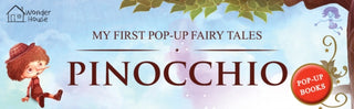 Cover image for 9789389567397 - My First Pop Up Fairy Tales - Pinocchio : Pop up Books for children