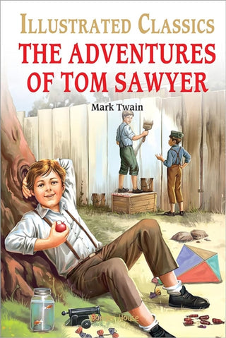 Cover image for 9789389931563 - Adventures of Tom Sawyer : Illustrated Abridged Children Classic English Novel with Review Quest, The