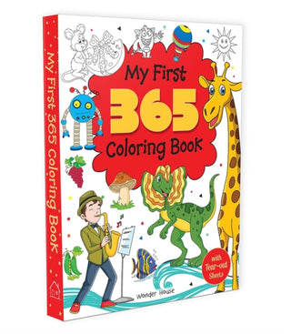 Supplemental image for 9789390183005 - My First 365 Coloring Book