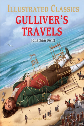 Cover image for 9789390391165 - Gulliver Travels : Illustrated Children Classics