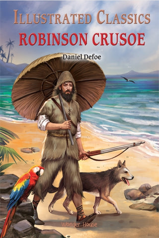 Cover image for 9789390391295 - Robinson Crusoe : Illustrated Classics