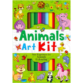 Cover image for 9789391222604 - Animals Art Kit