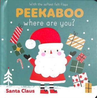 Cover image for 9789463996778 - Peekaboo Where Are You? Santa Claus