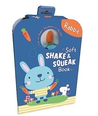 Cover image for 9789464760880 - Rabbit (Soft Shake & Squeak Book)