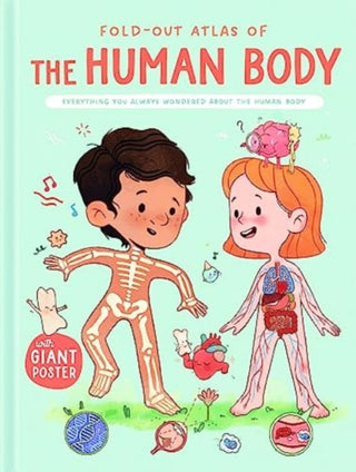 Cover image for 9789464761108 - The Human Body (Fold-Out Atlas of)