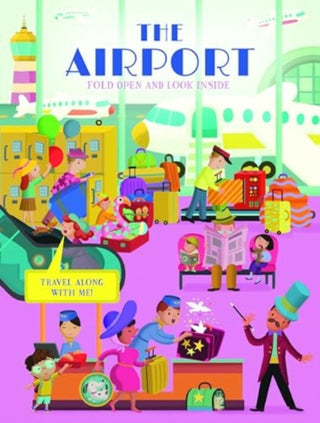 Cover image for 9789464761542 - The Airport (Fold Open and Look Inside)